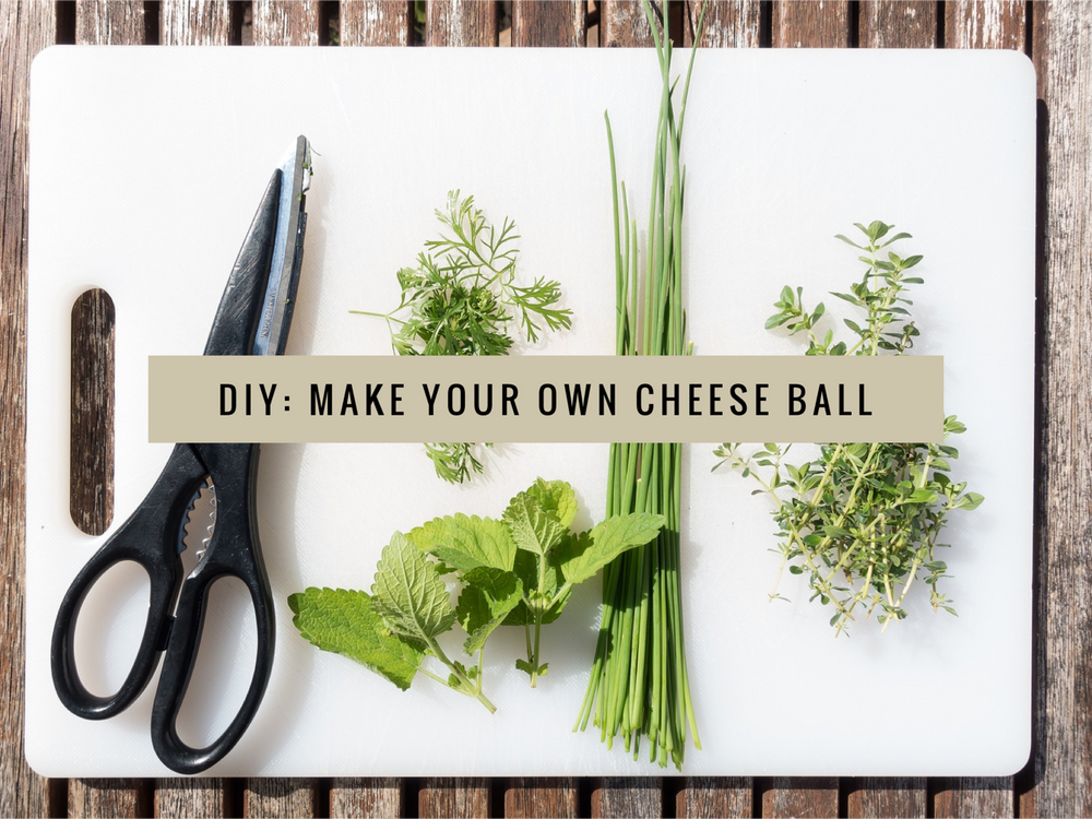 Garden Fresh Herb Goat Cheese Ball