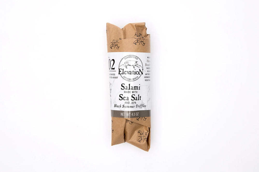 Black Truffle and Sea Salt Salami