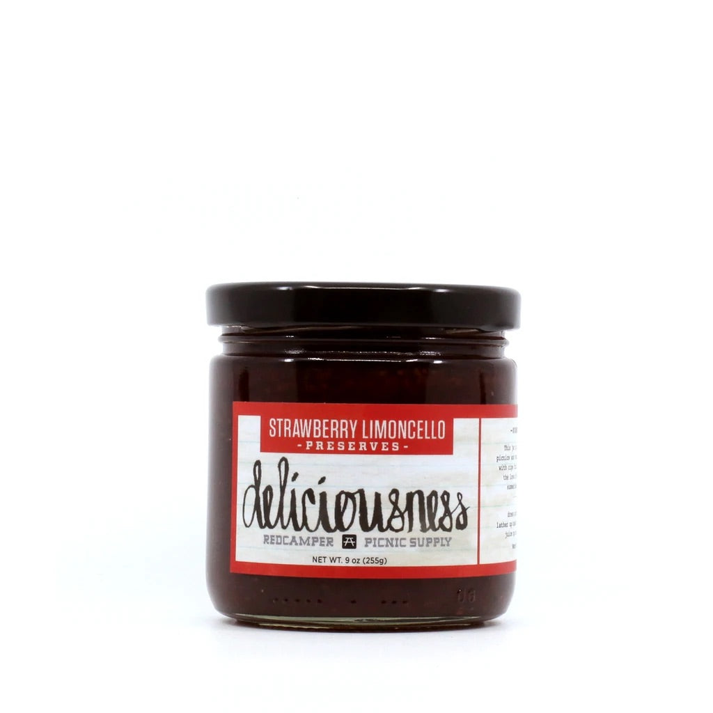 Deliciousness Strawberry Limoncello Jam So Damn Gouda
