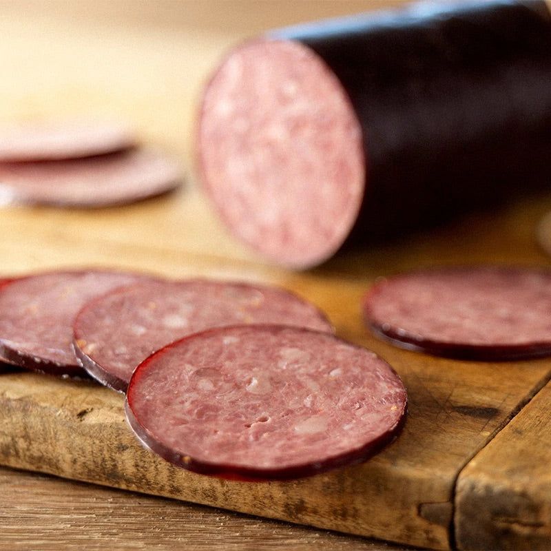 River Bear Summer Sausage So Damn Gouda