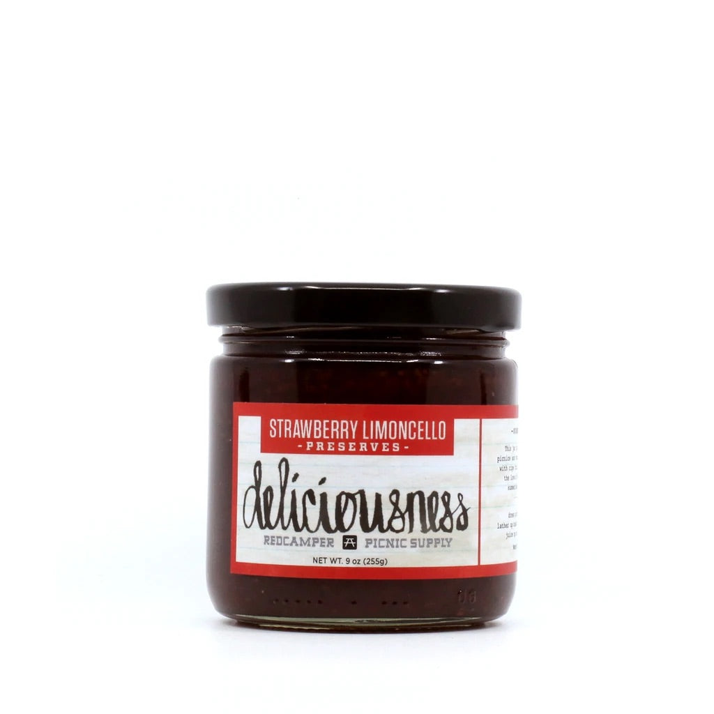 Deliciousness Strawberry Limoncello Jam