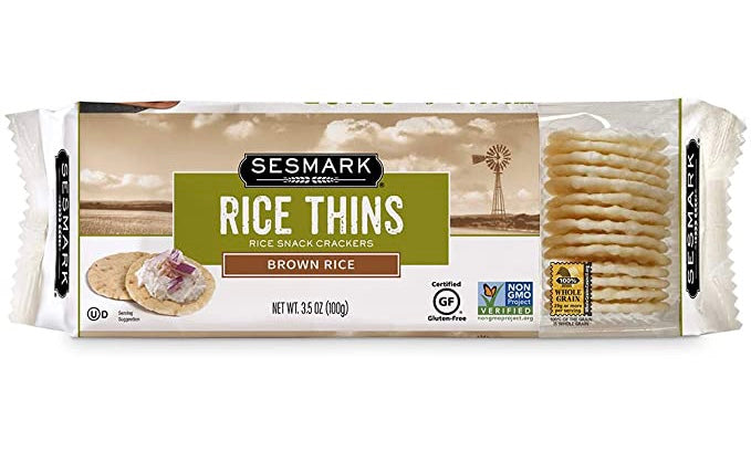 Sesmark Brown Rice Thins – So Damn Gouda