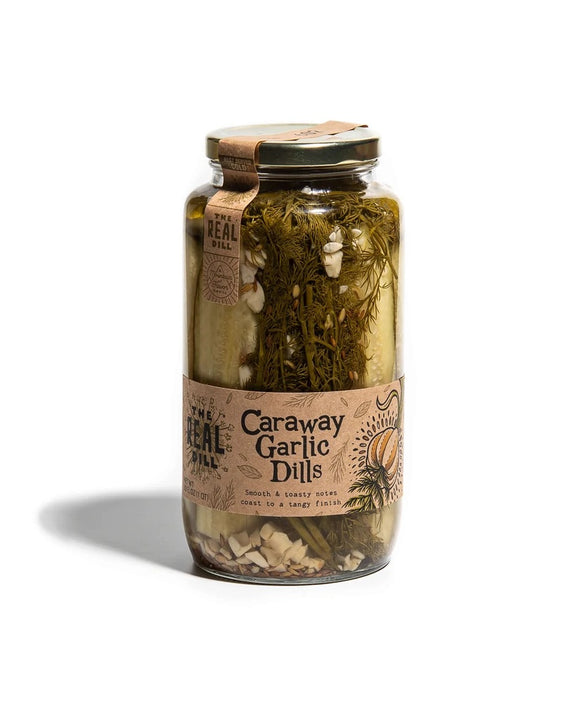 The Real Dill Caraway Garlic Pickles